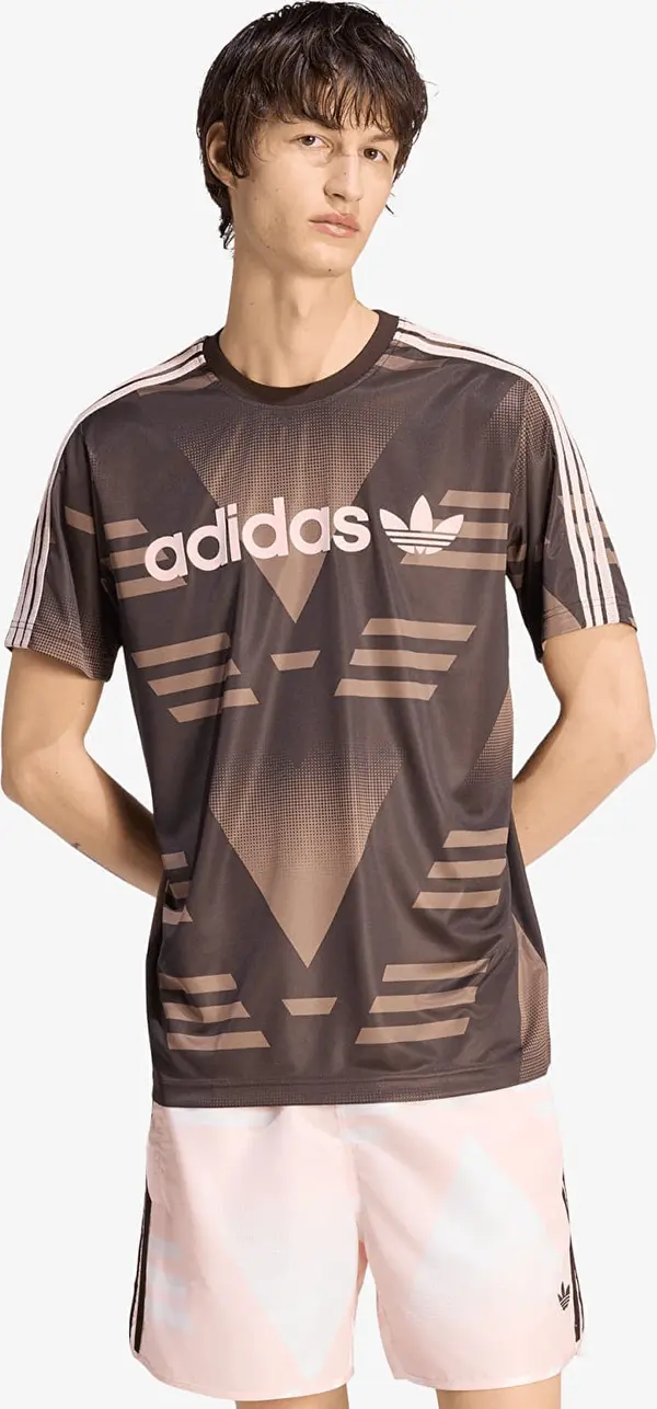 adidas Originals Dres adidas Loose Sponsored Jersey Aurora Coffee L