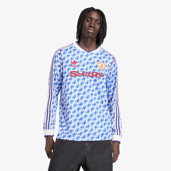 adidas Originals Dres adidas Manchester United Away Long Sleeve Jersey 90 Multicolor M