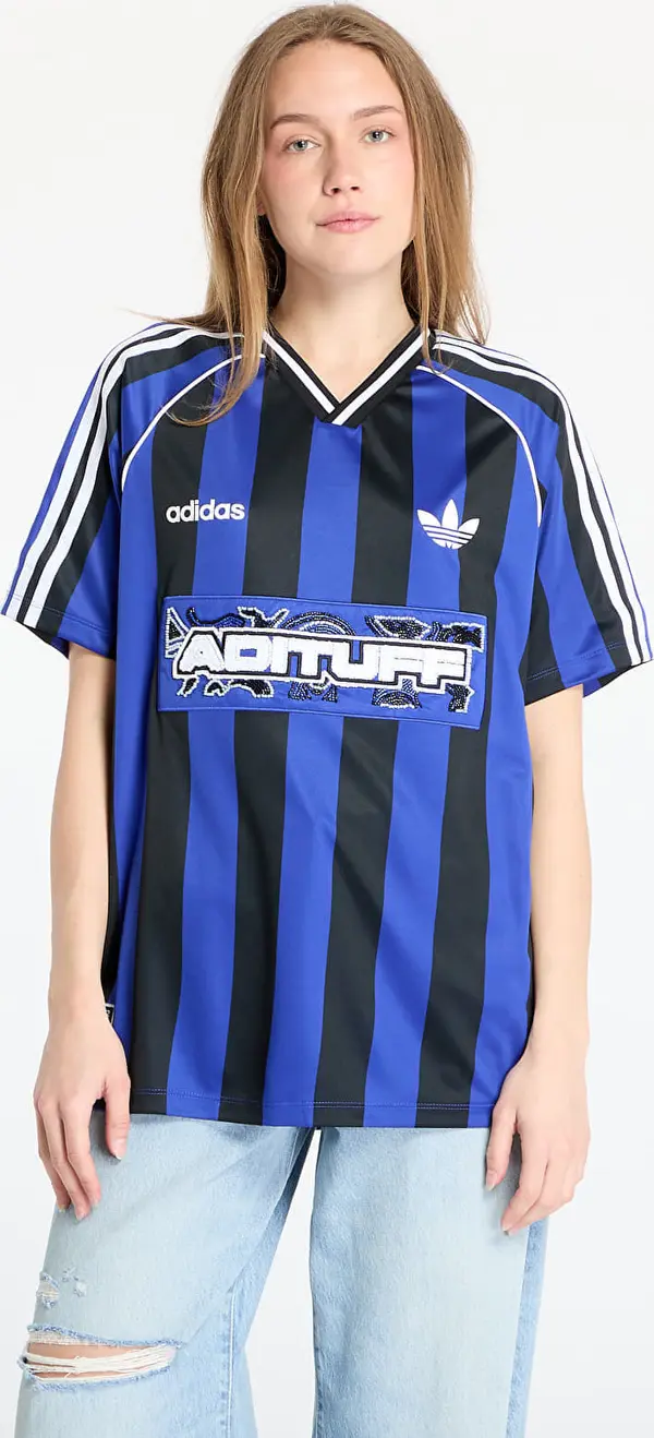 adidas Originals Dres adidas Originals Beads Jersey Semi Lucid Blue/ Black XL