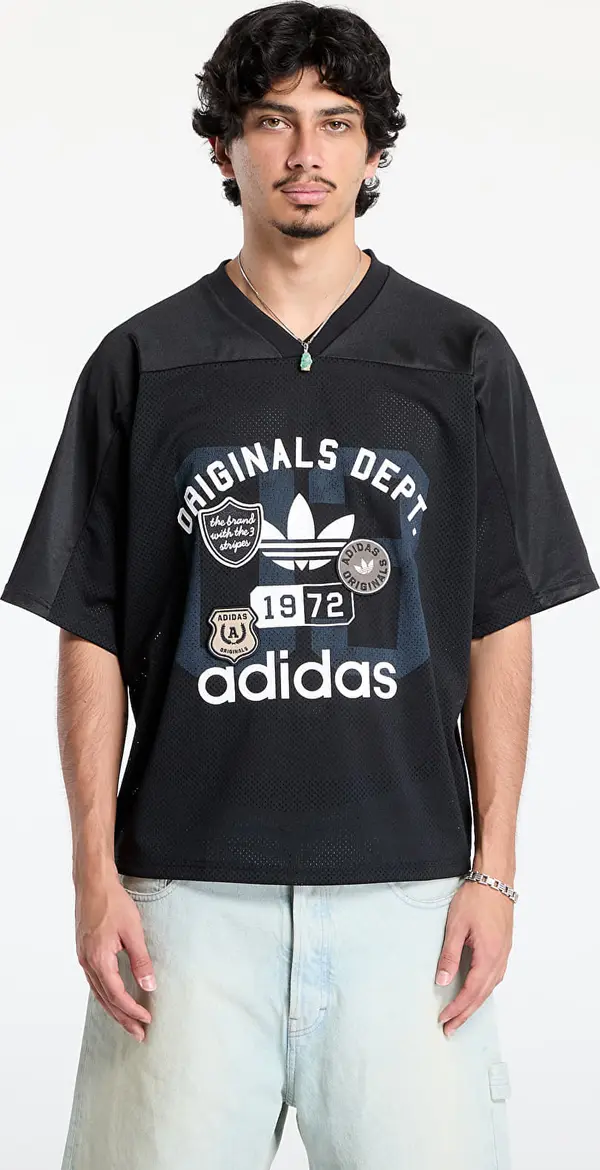 adidas Originals Dres adidas Originals Dept. Graphic Mesh Jersey Black L