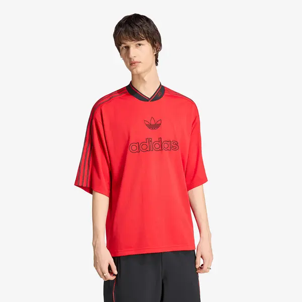 adidas Originals Dres adidas Oversized Knit Jersey Better Scarlet XL