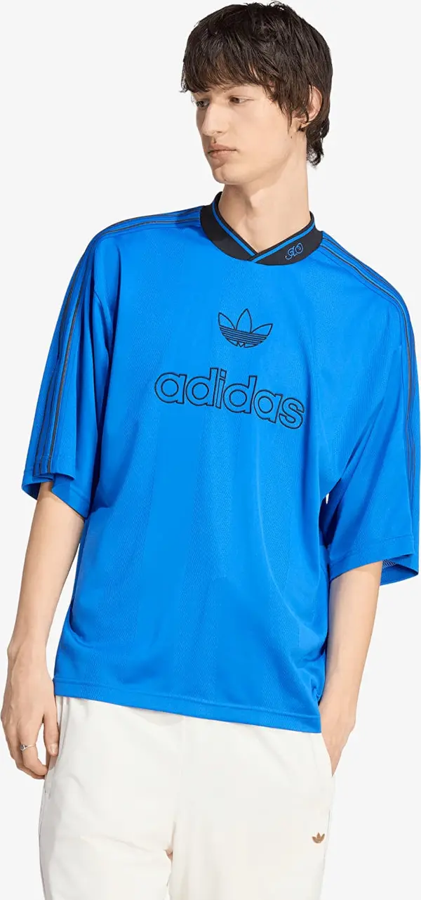 adidas Originals Dres adidas Oversized Knit Jersey Blue M