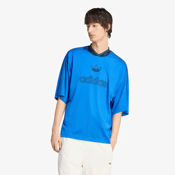 adidas Originals Dres adidas Oversized Knit Jersey Blue XL