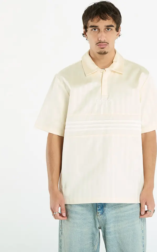 adidas Originals Dres adidas Premium Satin Jersey Cream White/ Collegiate Orange/ White L