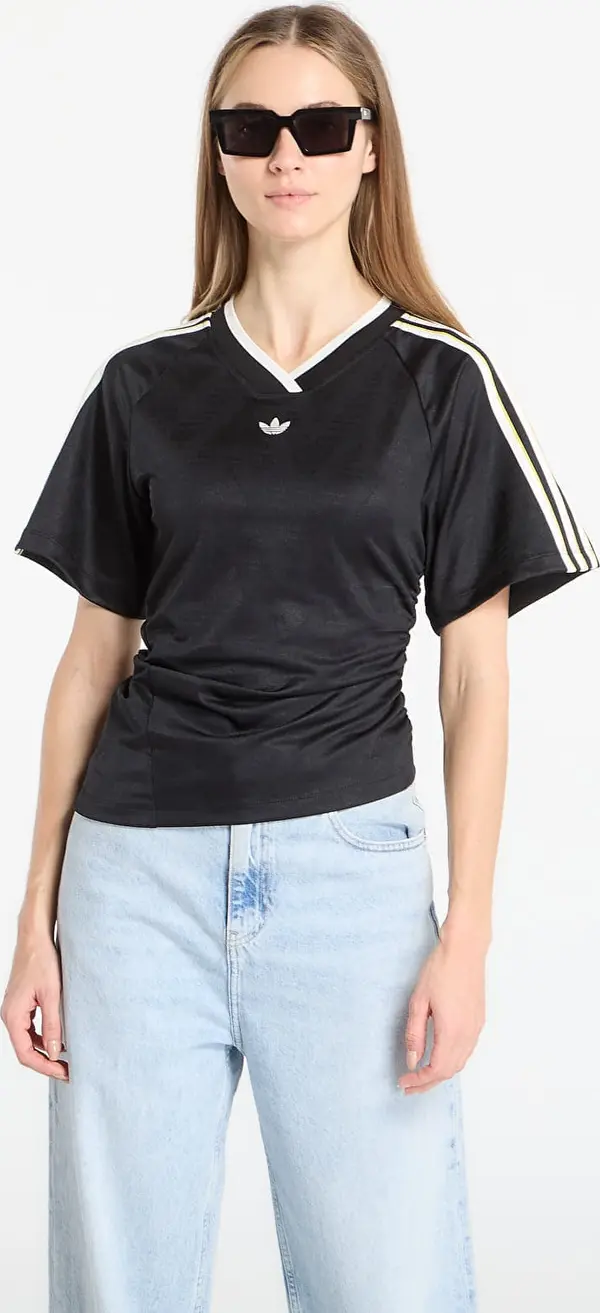 adidas Originals Dres adidas Rouched Football Jersey Black S