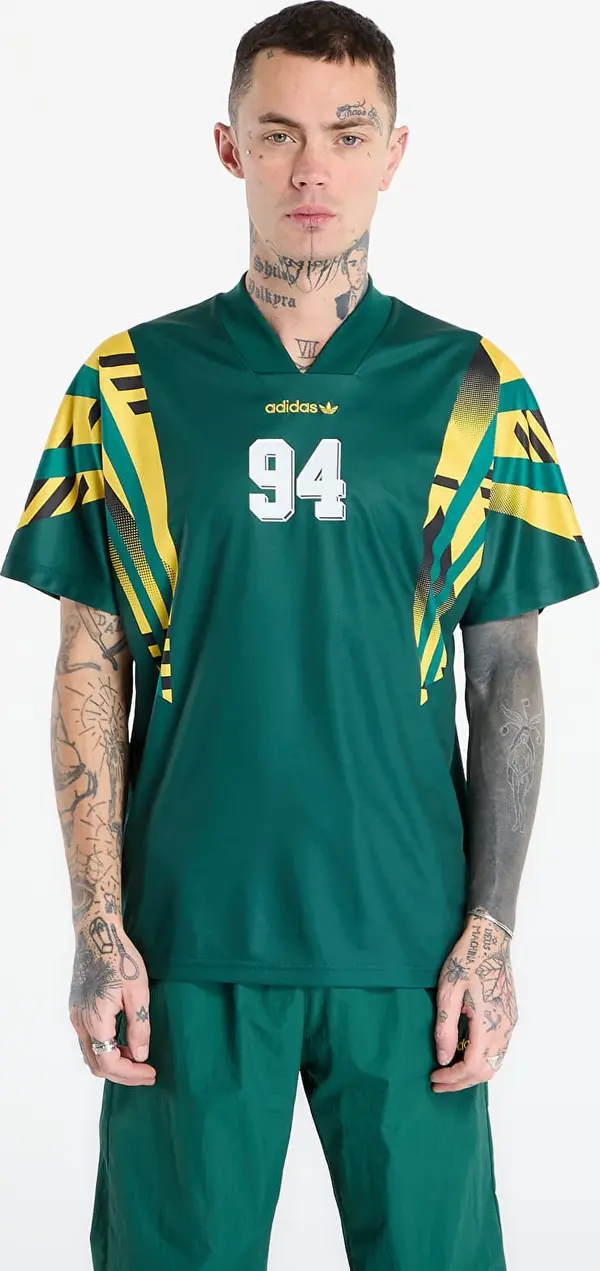 adidas Originals Dres adidas Santiago Aop Infill Jersey Collegiate Green XXL