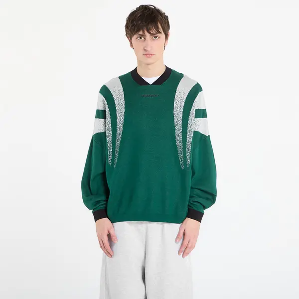 adidas Originals Dres adidas Santiago Loose Fully Fashion Knit Jersey Collegiate Green S