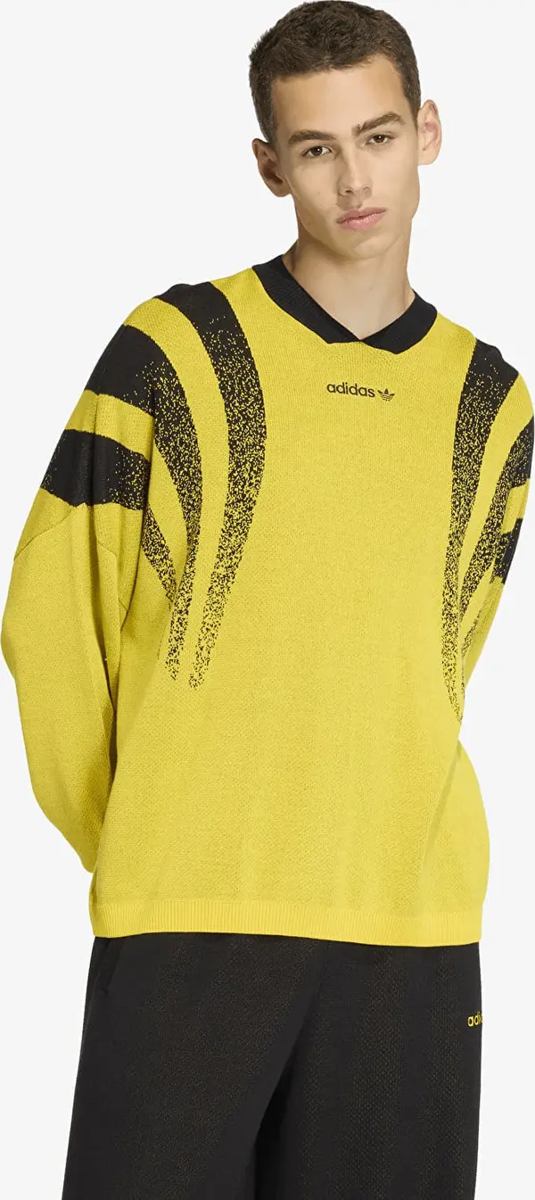 adidas Originals Dres adidas Santiago Loose Fully Fashion Knit Jersey Eqt Yellow S