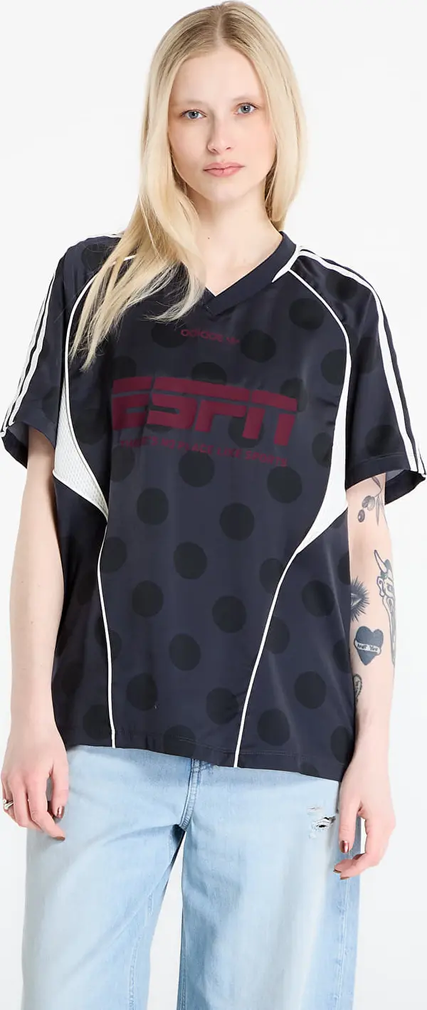 adidas Originals Dres adidas Street Jersey Ss Night Grey S