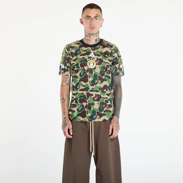 adidas Originals Dres adidas x BAPE Jersey Top Crew Green L