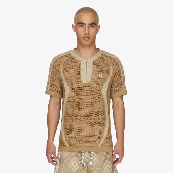 adidas Originals Dres adidas x Clot Knit Jersey By Edison Chen UNISEX Cardboard L