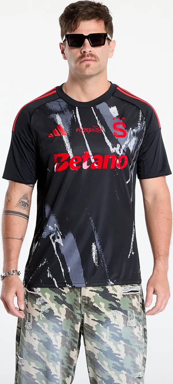 adidas Performance Dres adidas x Footshop x Sparta Jersey UNISEX Black/ Red M