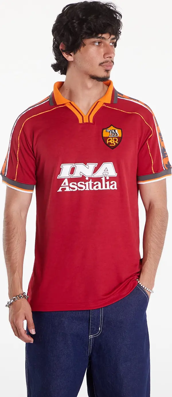 COPA Dres COPA AS Roma 1998 - 99 Retro Football Shirt UNISEX Red L