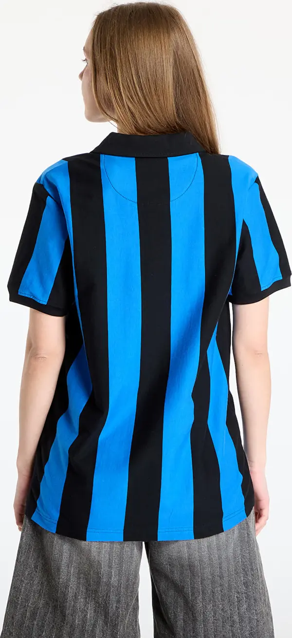 COPA Dres COPA Club Brugge 1981 - 82 Retro Football Shirt UNISEX Black/ Blue XL