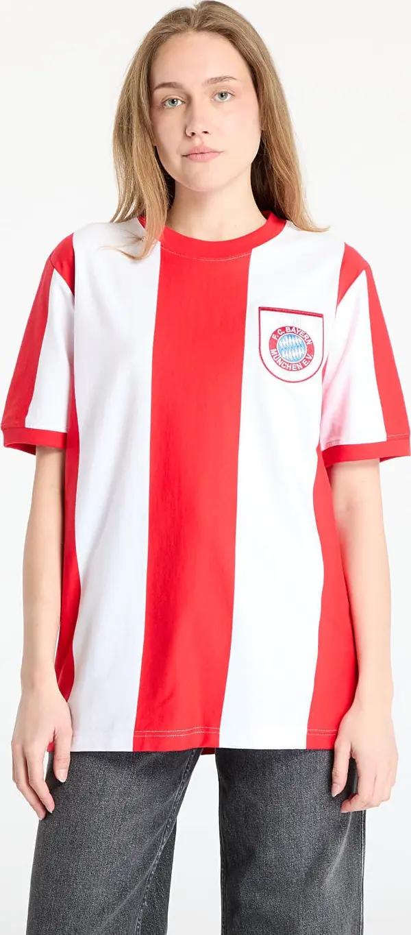 COPA Dres COPA FC Bayern München 1971 - 72 Retro Football Shirt UNISEX Red/ White M
