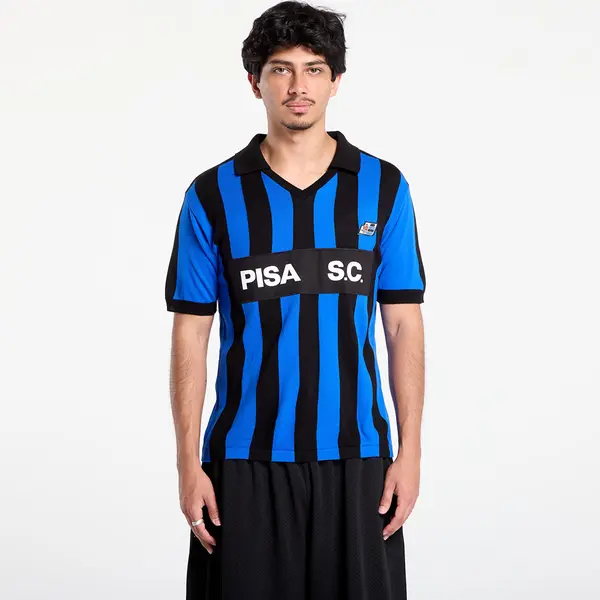 COPA Dres COPA Pisa S.C. 1986 - 87 Retro Football Shirt Blue/ Black XL