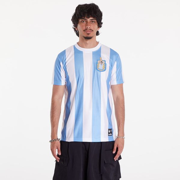 COPA Dres COPA x Maradona Argentina 1986 Retro Football Shirt UNISEX White/ Blue XL