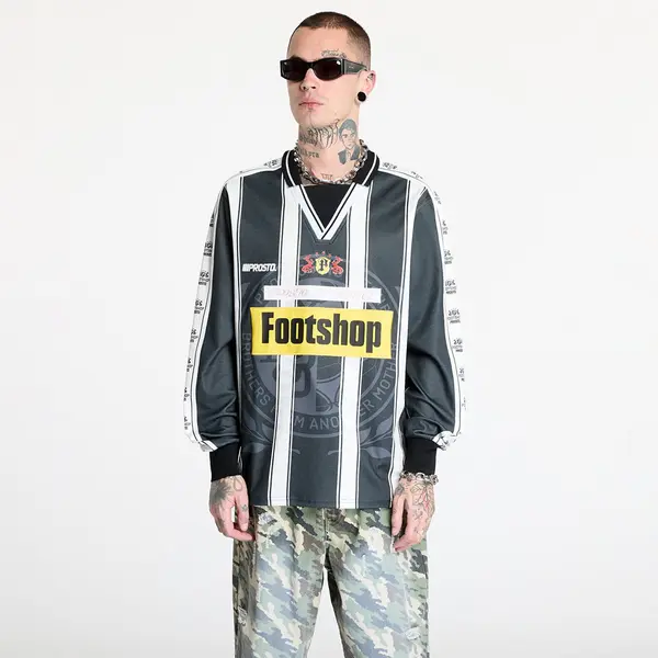FTSHP Dres FTSHP x PROSTO Longsleeve Jersey UNISEX B&W Stripes XXL