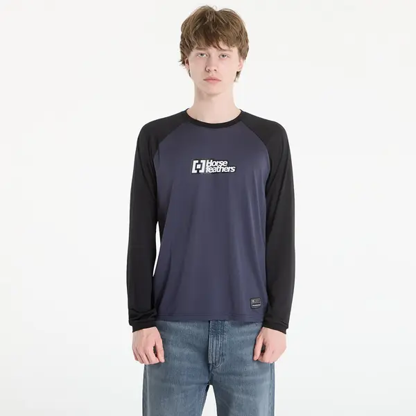 Horsefeathers Dres Horsefeathers Spike Ls Bike Jersey Indigo/ Black XL