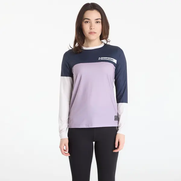 Horsefeathers Dres Horsefeathers W Quantum Ls Bike Jersey Indigo/ Iris M