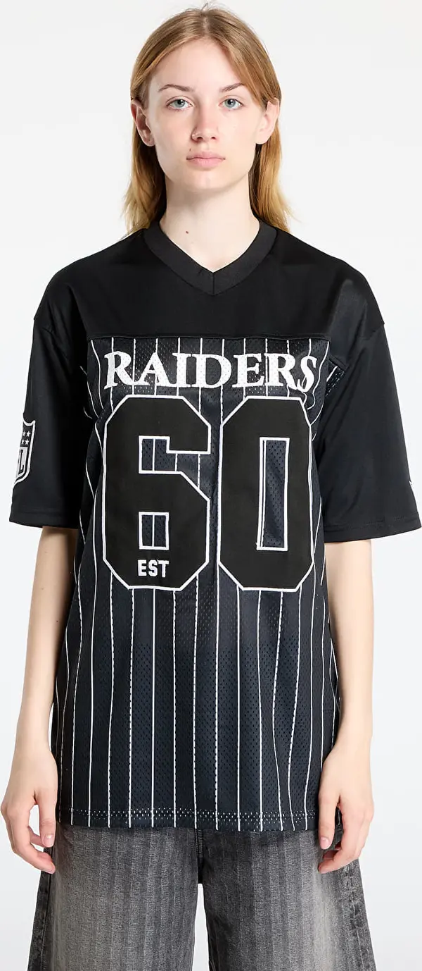New Era Dres New Era Las Vegas Raiders NFL Pinstripe Jersey UNISEX Black S
