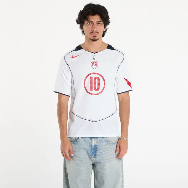 Nike Dres Nike Landon Donovan USMNT 2004 Total 90 Reissue Men's Nike Soccer Replica Jersey White/ College Navy/ University Red S