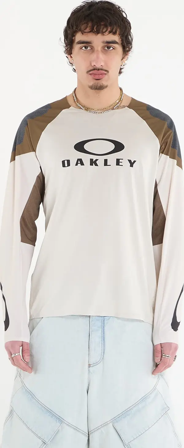 Oakley Dres Oakley Seeker Edge Ls Jersey Mist/ Army Green XL