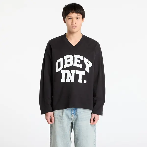 OBEY Clothing Dres OBEY Football Jersey Ls Black M
