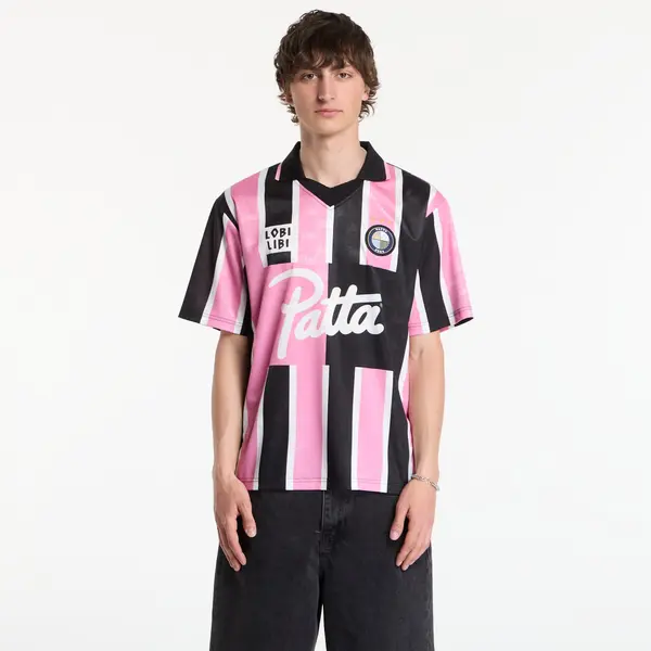 Patta Dres Patta Stripe Football Jersey UNISEX Begonia Pink M