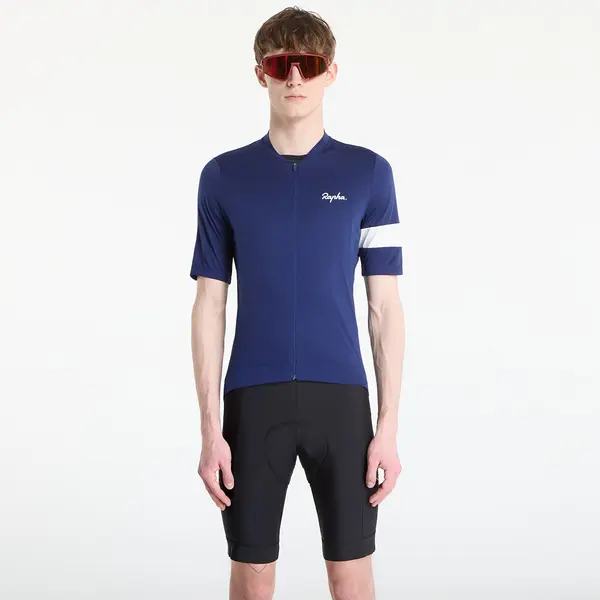 Rapha Dres Rapha Men's Core Jersey Navy/ White M