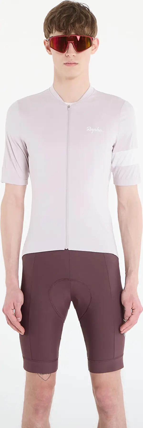 Rapha Dres Rapha Men's Core Jersey Pale Lilac/ White S