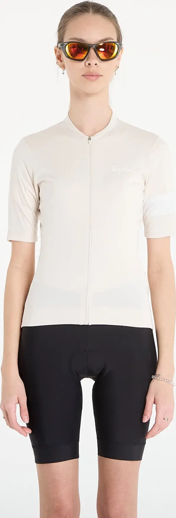Rapha Dres Rapha Women's Core Jersey Off-White/ White M