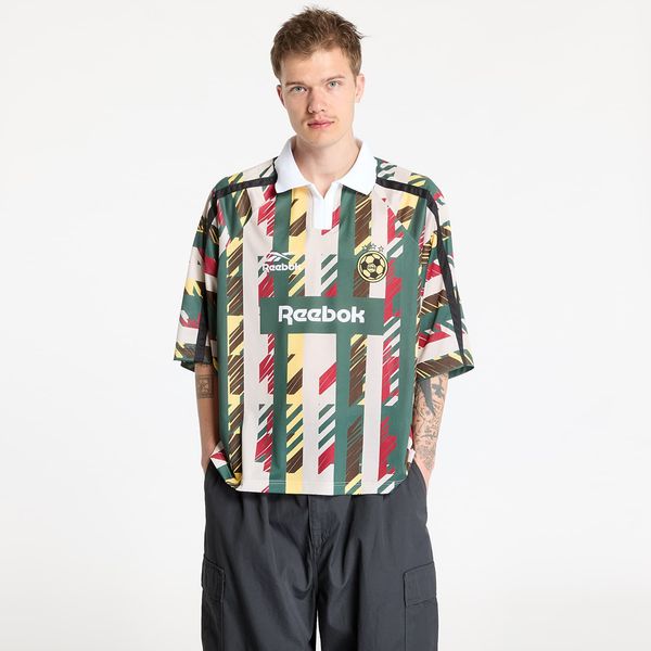 Reebok Dres Reebok LTD Soccer Tee 22 Graphic Beige/ Red S