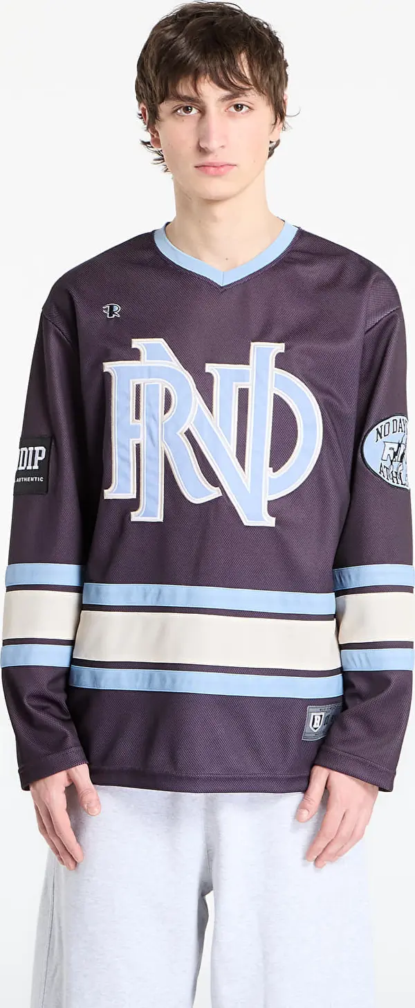 RIPNDIP Dres RIPNDIP No Days Off Hockey Jersey Plum M