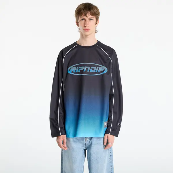 RIPNDIP Dres RIPNDIP Surround Sound Hockey Jersey Black/ Blue L