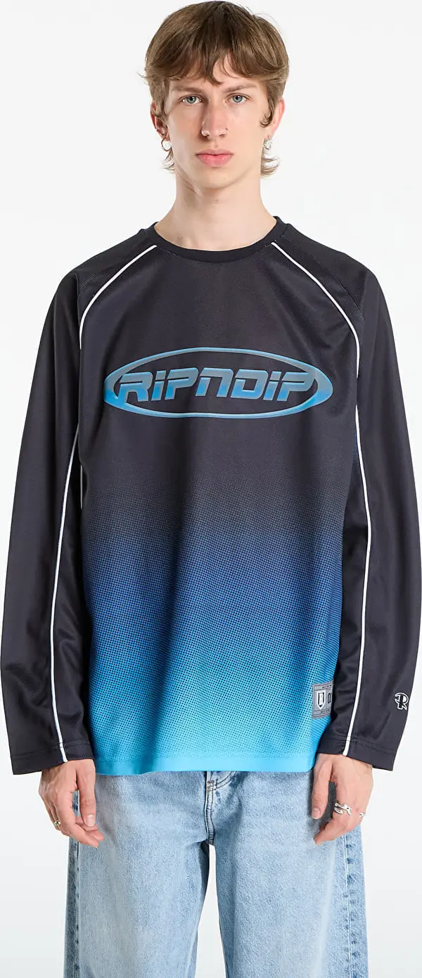 RIPNDIP Dres RIPNDIP Surround Sound Hockey Jersey Black/ Blue L