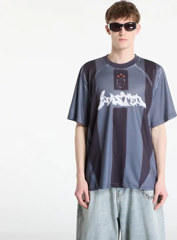 Wasted Paris Dres Wasted Paris M Spray Football Jersey Black/ Stone Grey L