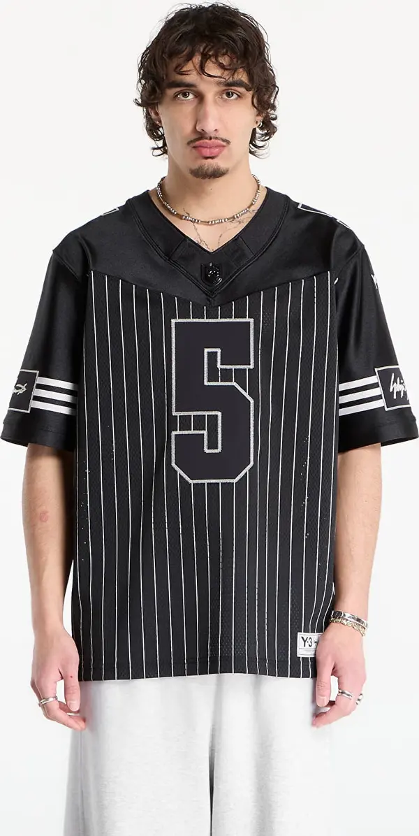 Y-3 Dres Y-3 Elite 5 A Football Short Sleeve Jersey Black M
