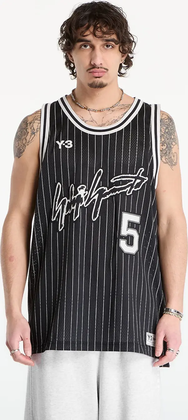 Y-3 Dres Y-3 Elite 5 Basketball Jersey Black M
