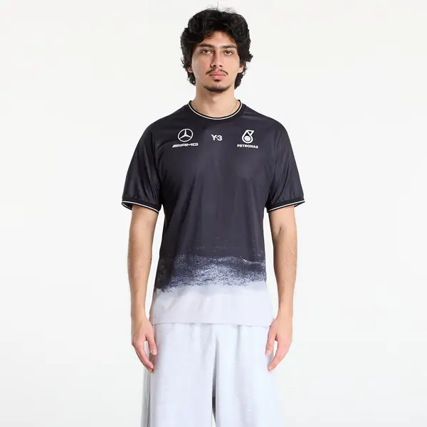 Y-3 Dres Y-3 Mercedes AMG Petronas Formula 1 Team Mechanics Short Sleeve Jersey Black L
