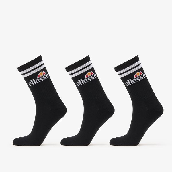 Ellesse Ellesse Pullo 3-Pack Socks Black L