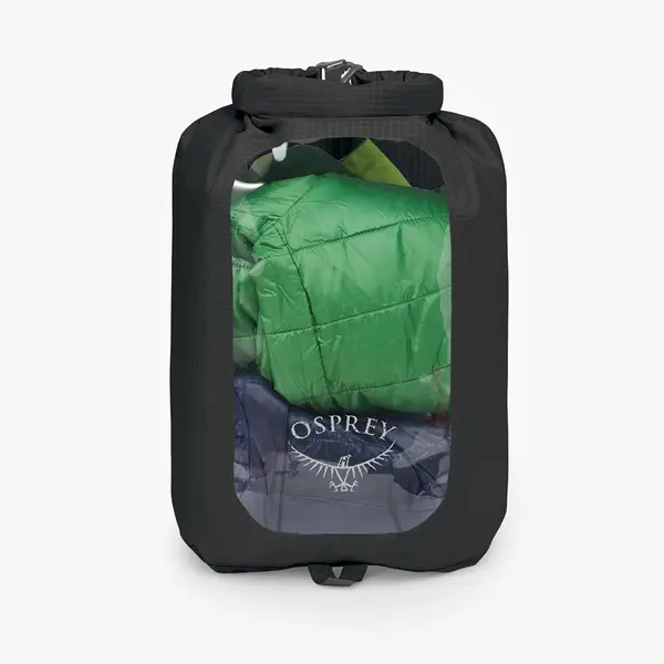 Osprey Etui Osprey Dry Sack 12 W/Window Black Universal