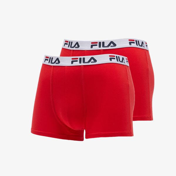 FILA FILA Man Boxers 2-Pack Red