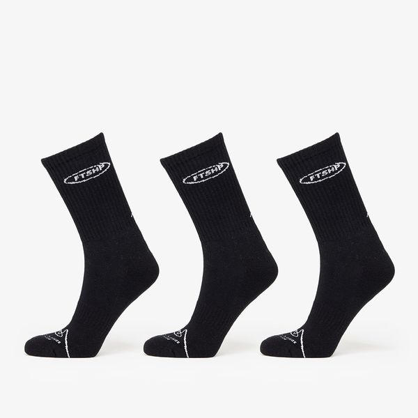 Footshop Footshop Basic But Not Basic Socks 3-Pack Black