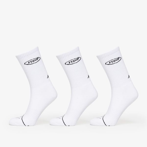 Footshop Footshop Basic But Not Basic Socks 3-Pack White