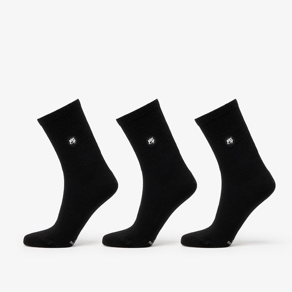 Footshop Footshop Short Socks 3-Pack Black