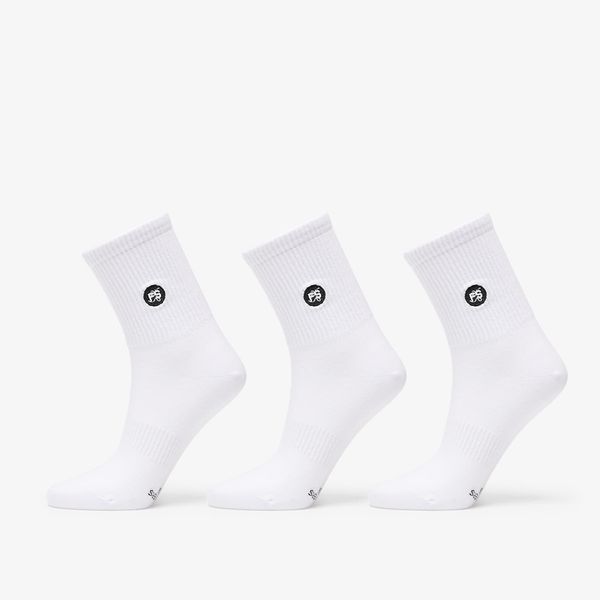 Footshop Footshop Short Socks 3-Pack White
