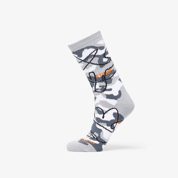 Footshop Footshop The Basketball Socks Gray Camo