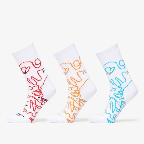 Footshop Footshop The Bubble Socks 3-Pack Multicolor