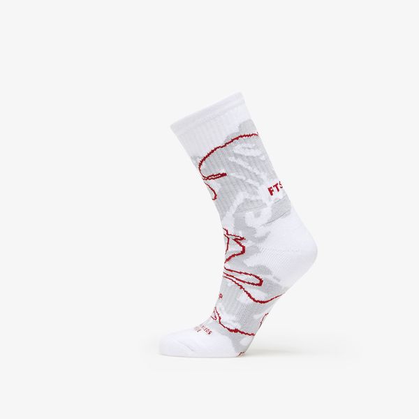 Footshop Footshop The More Basketball Socks Grey/ Wine